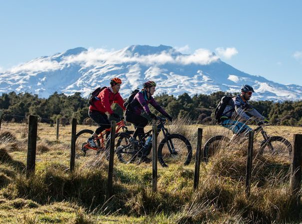 Biking Mt Ruapehu